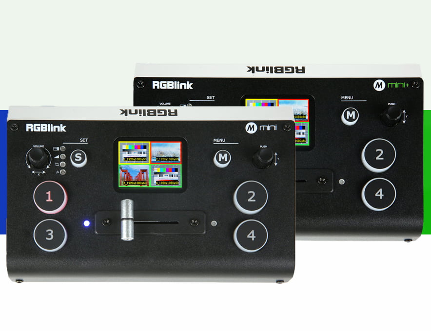 RGBlink mini / mini+ streaming switcher