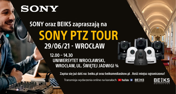 Sony PTZ Tour – Wrocław 29.06.2021